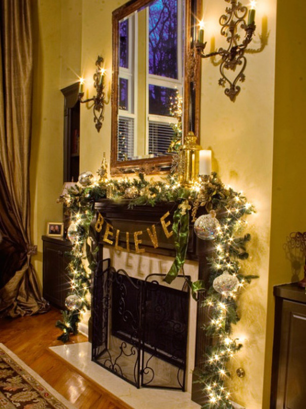 Christmas and Holiday Mantel Designs and Ideas - Design Trends Blog