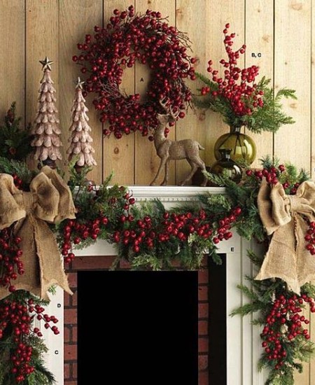 2016-christmas-mantel-decorating-ideas